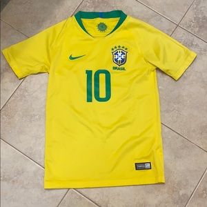 Authentic 2018 Brazil youth jersey